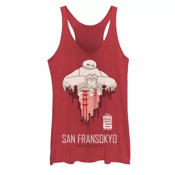 Майка Baymax SF Love с графическим изображением Disney's Big Hero 6 The Series для юниоров Licensed Character