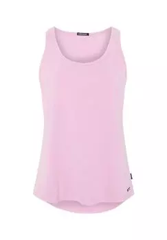 Майка базового вида с мелкой ребристостью CHIEMSEE, цвет Prism Pink