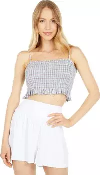 Майка BCBGeneration Smocked Cami, разноцветный