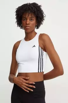 Майка беговая The Run Excite adidas Performance, белый