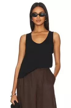 Майка Bella Dahl Scoop Neck, черный