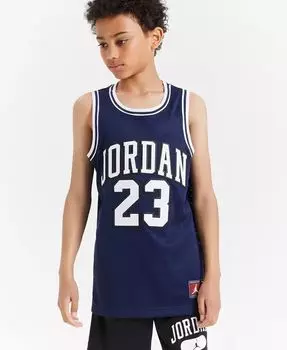 Майка без рукавов из джерси Big Boys 23 Jordan, синий