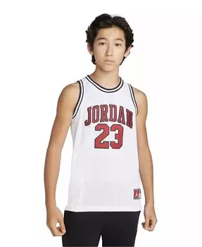 Майка без рукавов из джерси Big Boys 23 Jordan, белый