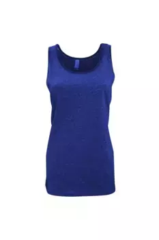 Майка без рукавов из холщового джерси Bella + Canvas, темно-синий