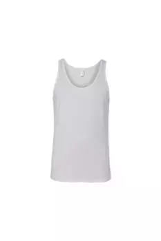 Майка без рукавов из холщового джерси Bella + Canvas, белый