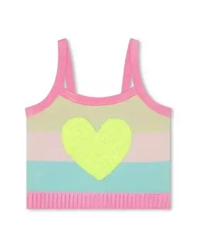 Майка Billieblush Heart, розовый