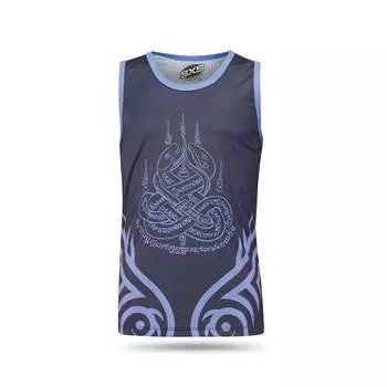Майка Blegend Singlet, черный / фиолетовый