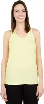 Майка bobi Los Angeles Swing Tank Top in Lightweight Cotton Jersey, цвет Zest