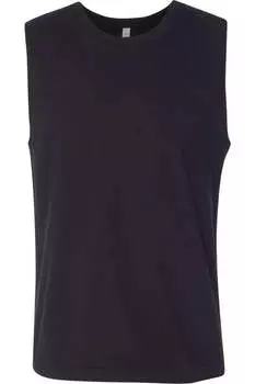 Майка-бомбочка BELLA + CANVAS Jersey, черный