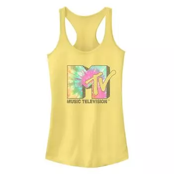 Майка-борцовка с логотипом MTV Tie Dye для юниоров Licensed Character