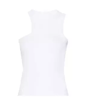 Майка-Борцовка с вышитой монограммой Axel Arigato, белый