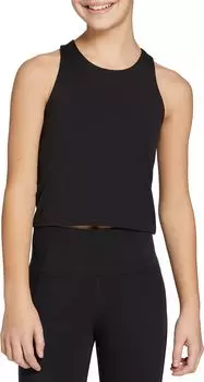 Майка-бюстгальтер с полкой для девочек Dsg Momentum, черный