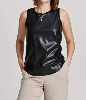 Майка Carmela Vegan черного цвета Another Love