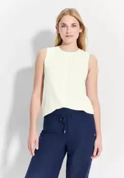 Майка Cecil, однотонная, белый