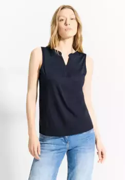 Майка Cecil, однотонная, синий