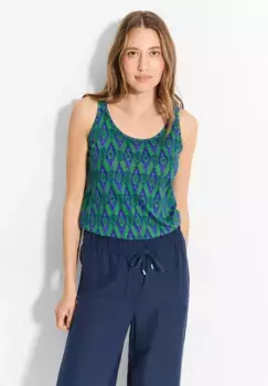 Майка Cecil с круглым вырезом, зеленый