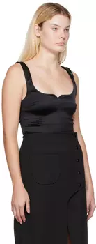 Майка черного квадрата Courrges