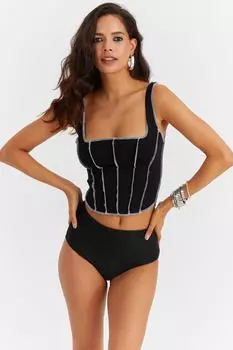 Майка - Черный - Классический крой Cool & Sexy, черный