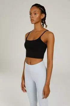 Майка - Черный - Облегающий крой lumberjack