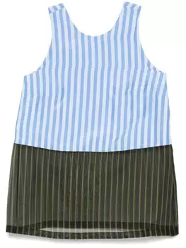 Майка Christian Wijnants Tato, синий