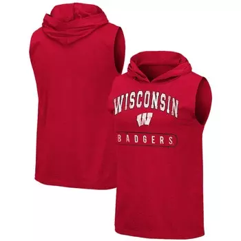 Майка Colosseum Wisconsin Badgers, красный