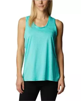 Майка Columbia Hike Tank, цвет Bright Aqua Heather
