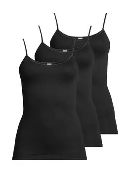 Майка Conta Spaghetti Modal, черный