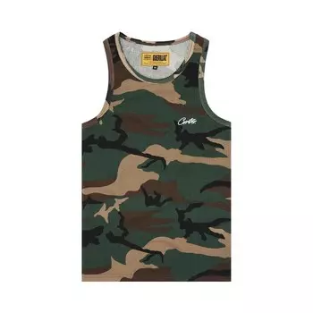 Майка Corteiz Allstarz Tank Top, цвет Woodland Camo