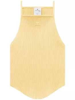 Майка Courrges Holistic, желтый