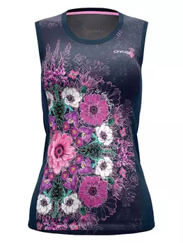 Майка Crazy Funktions Sirio, цвет anthrazit/pink