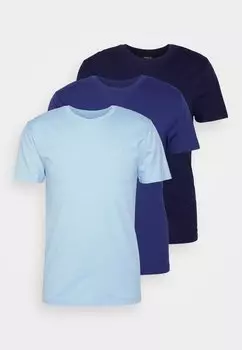 Майка CREW SLIM FIT 3 PACK Polo Ralph Lauren, темно-синий