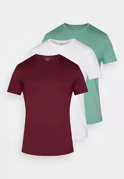 Майка CREW UNDERSHIRT 3 PACK Ralph Lauren, бирюзовый