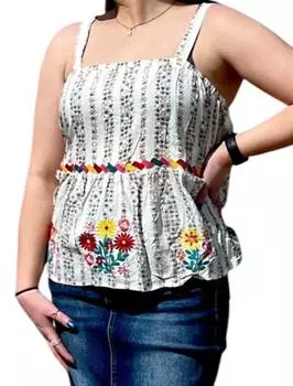 Майка Daisy в белом цвете ANDREE BY UNIT