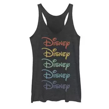 Майка Disney Stacked Rainbow для юниоров Licensed Character