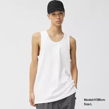 Майка длинная мужская GU GU Dry 2024, синий