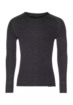 Майка, длинный рукав, вырез «лодочка», мужская Con-Ta, цвет Schwarz Melan