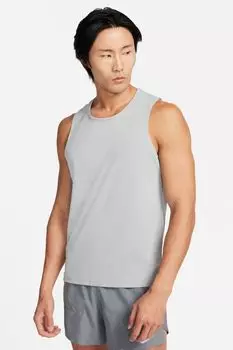 Майка для бега Drifit Miler Nike, серый