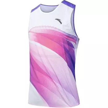 Майка для бега мужской Grass Purple Anta, цвет Grass purple