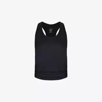 Майка для йоги Gaia из эластичного трикотажа с круглым вырезом и без рукавов Sweaty Betty, черный