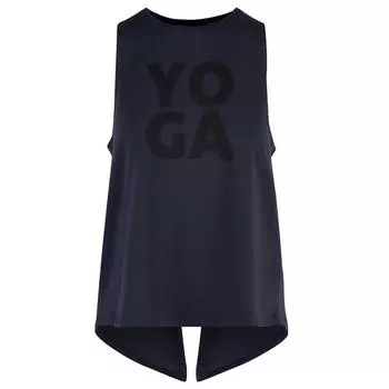 Майка для йоги Shakti Yoga женская серая эластичная Kismet