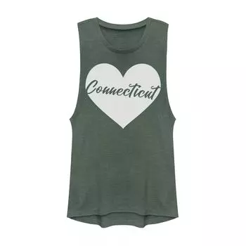 Майка для мышц с графическим рисунком Connecticut Heart для юниоров