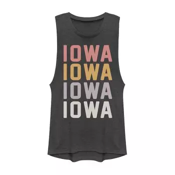 Майка для мышц с графическим рисунком Iowa Stack для юниоров
