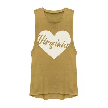 Майка для мышц с графическим рисунком Virginia Heart для юниоров
