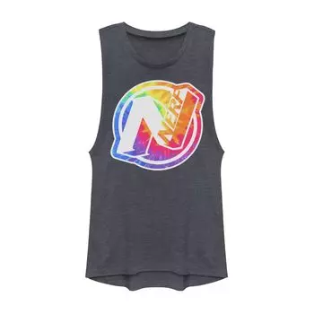 Майка для мышц с логотипом Nerf Rainbow Tie Dye для юниоров Licensed Character