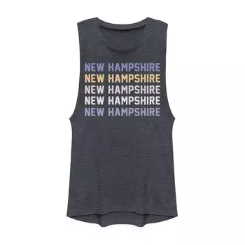 Майка для мышц с рисунком New Hampshire Stack для юниоров