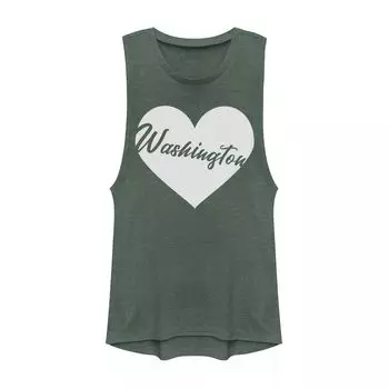 Майка для мышц Washington Heart с графическим принтом для юниоров