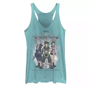 Майка для подростков Kingdom Hearts Kanji Group Licensed Character
