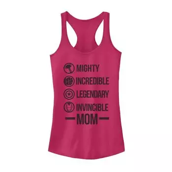 Майка для подростков Marvel Mother's Day Hero Strength Licensed Character