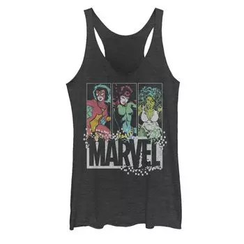 Майка для подростков Marvel с неоновым градиентом Marvel Group Comic Marvel