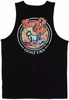 Майка для серфинга для взрослых GOAT USA, черный